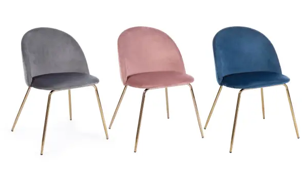 Silla terciopelo vintage Tanya