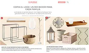 Copia el look: un recibidor para cada familia