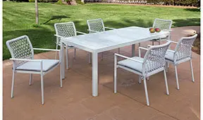 Mesa de comedor de jardín Ronave