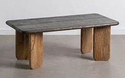 Mesa de centro natural marrón Olney Mesa de centro natural marrón Olney