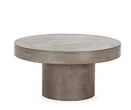 Mesa de centro cemento antracita Mesa de centro cemento antracita
