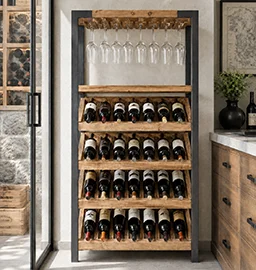 Mueble botellero industrial Kantin Mueble botellero industrial Kantin