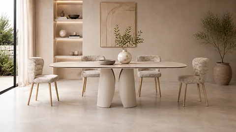 Mesa de comedor extensible  Azua
