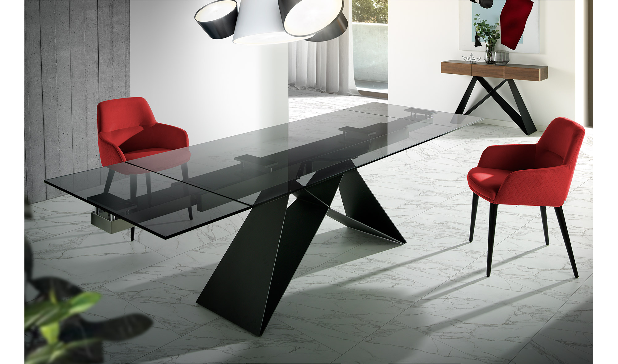 Mesa de comedor extensible modelo DINE - Maison de Luxe