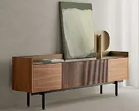 Mesa de televisión 4 puertas palilleria Stockholm by Punt
