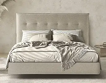 Cabecero tapizado capitoné Lumiere