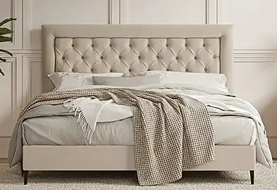 Cabecero tapizado capitoné Majestic