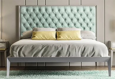 Cabecero tapizado con capiton� Insolence