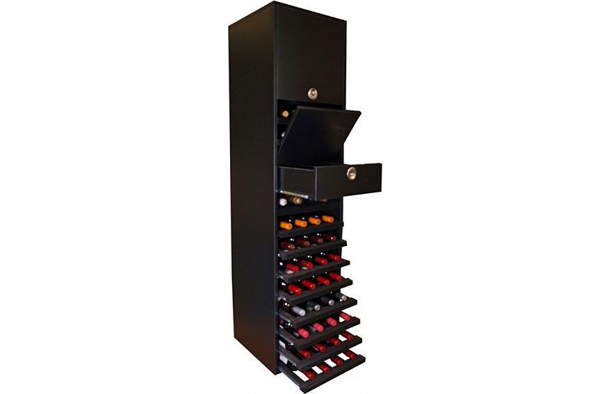Botellero Merlot Vip con capacidad para 44 botellas vino