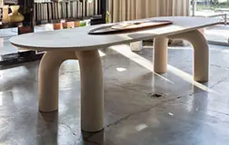Mesa de comedor ovalada Elephante by Mogg