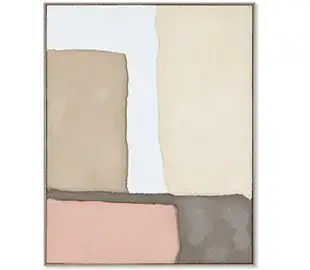 Cuadro abstracto equilibrio natural