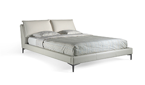 Cama tapizada de diseño Rinaldi