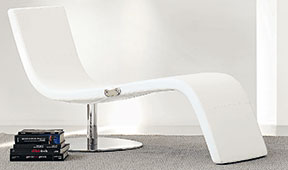 Chaise longue moderna Dragonfly Bonaldo