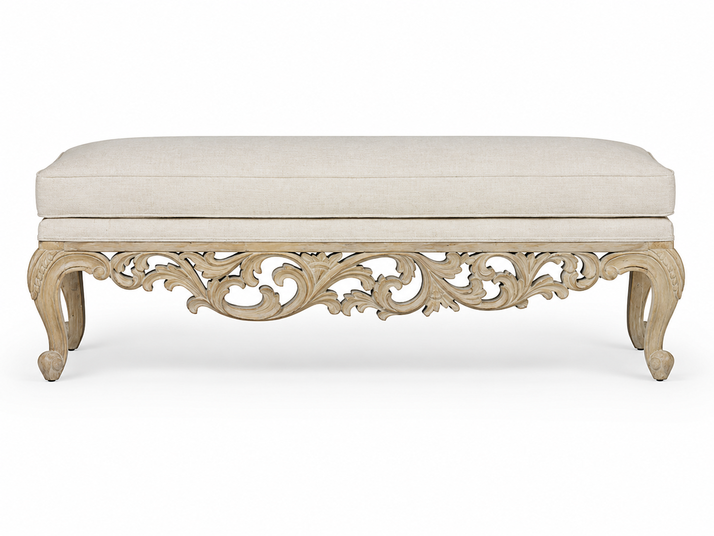 Taburete pie de cama christine vintage Artisans