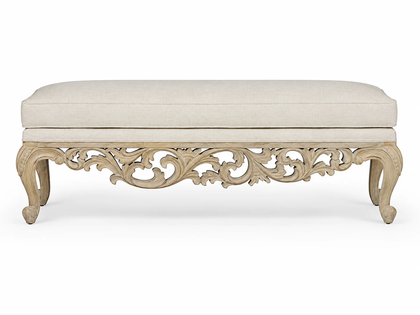 Taburete pie de cama christine vintage Artisan