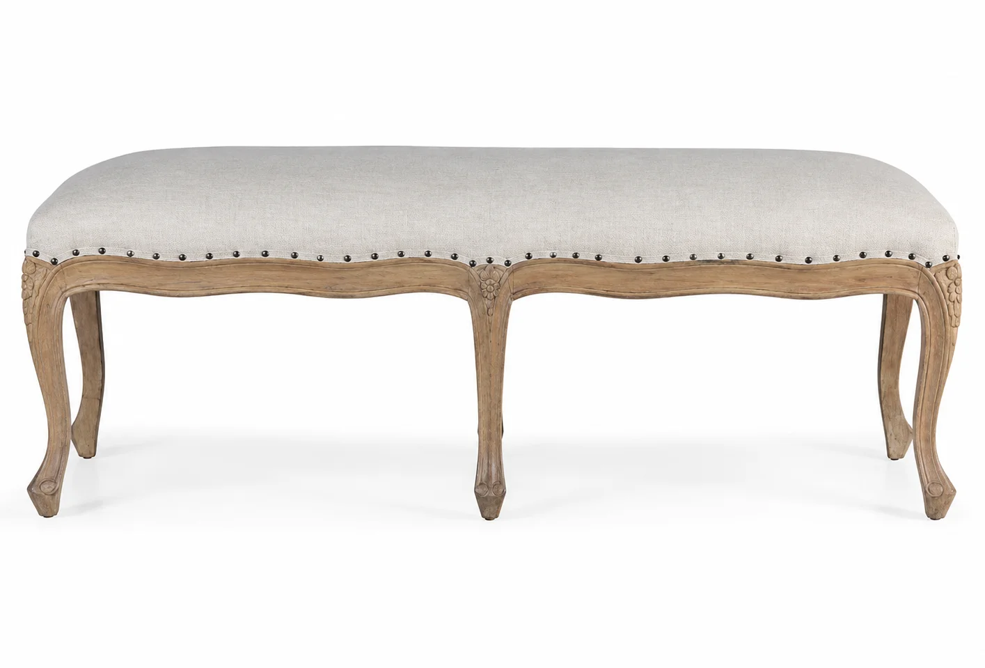 Taburete pie de cama vintage Artisan