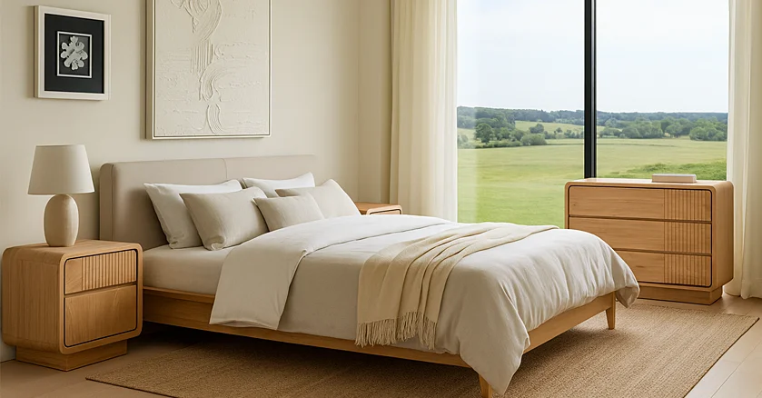 Coleccion colonial de teca maciza