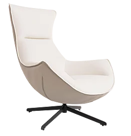 Sillón relax vento giratorio 360 grados beige Sillón relax vento giratorio 360 grados beige