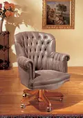 Sillon Piel Giratorio King