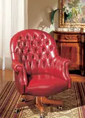 Sillon Piel Giratorio Milady