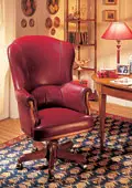 Sillon Piel Giratorio Monaco