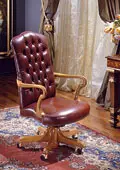 Sillon Piel Giratorio Real
