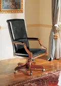 Sillon Piel Giratorio San Diego