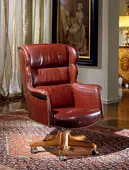 Sillon Piel Giratorio Venus
