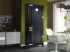 Nevera Vintage Negra