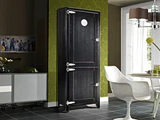 Nevera Vintage Negra