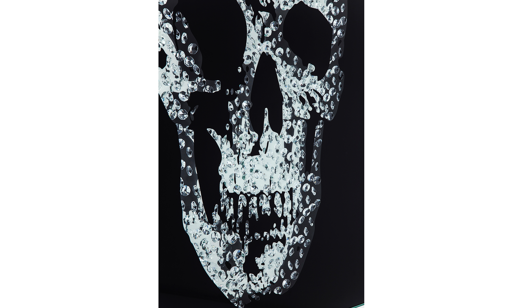 Cuadro espejo calavera