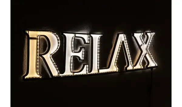 Letras luminosas led Relax