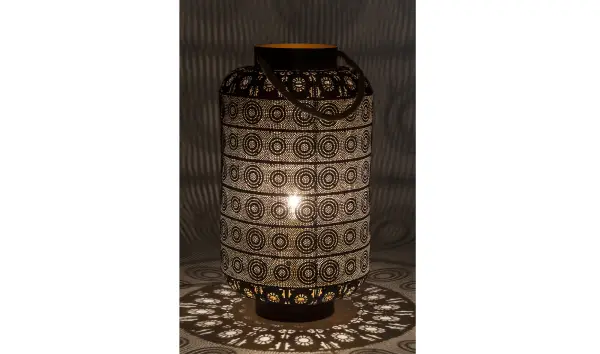 Farol de suelo grande étnico Sultan