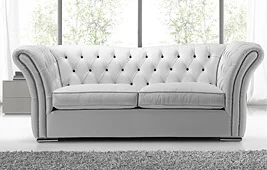 Sofá de Piel Blanca Villamagna Sofá de Piel Blanca Villamagna
