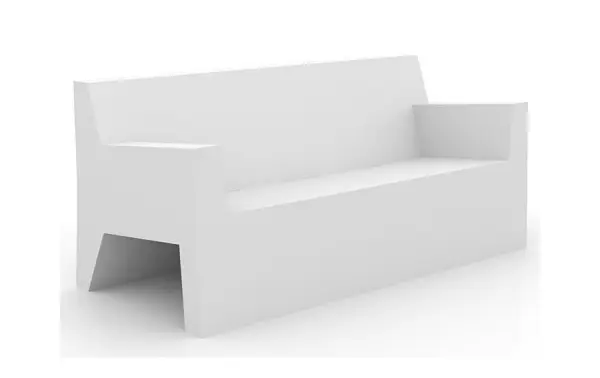 Sofá jardín JUT en blanco