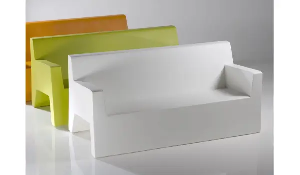 Sofá jardín JUT en blanco
