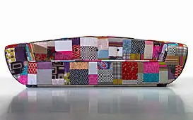 Sofá Vintage Patchwork Anori