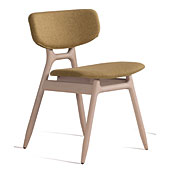 Silla Vintage Tapizada Eco 500T