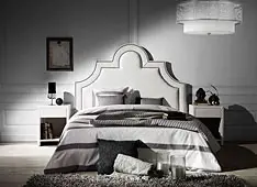 Cabecero Baroq piel