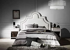 Cabecero Baroq piel