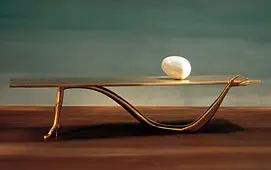 Mesa de Centro Clásica Leda