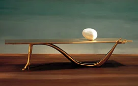 Mesa de Centro Clásica Leda