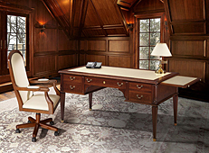 Mesa de escritorio clsica Ostende 