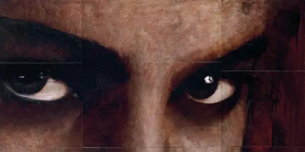 Cuadro canvas sguardo di donna