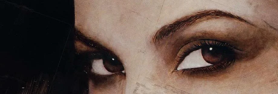 Cuadro canvas sguardo di giorgia