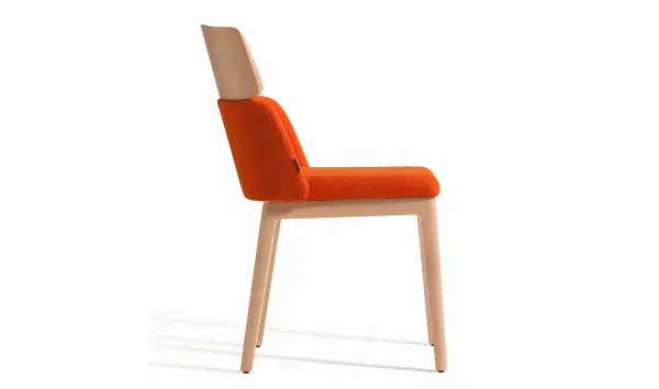 Silla moderna Concord dos estratos en haya