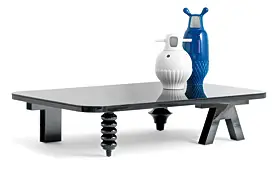 Mesa de Centro Rectangular Moderna Multileg