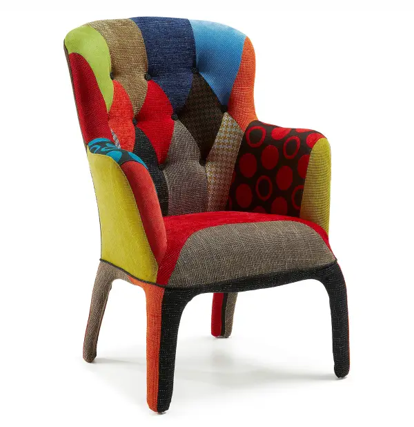 Butaca Vintage Patchwork Adelfa