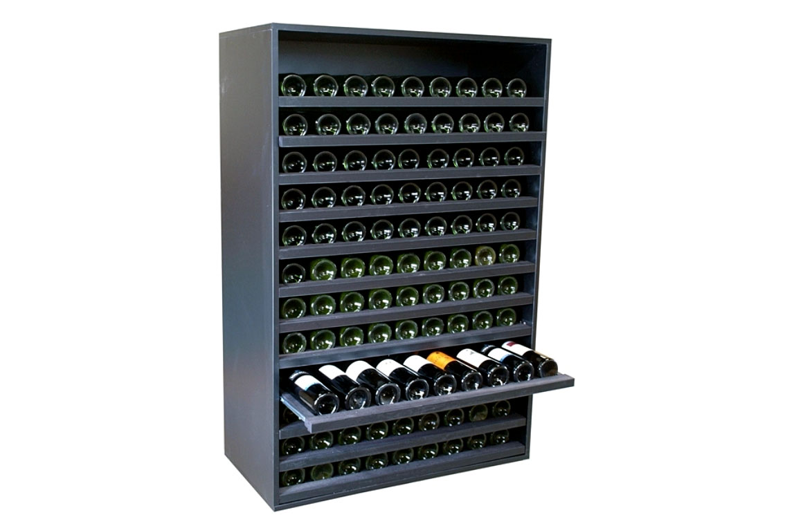 Botellero Merlot Super 108 botellas vino