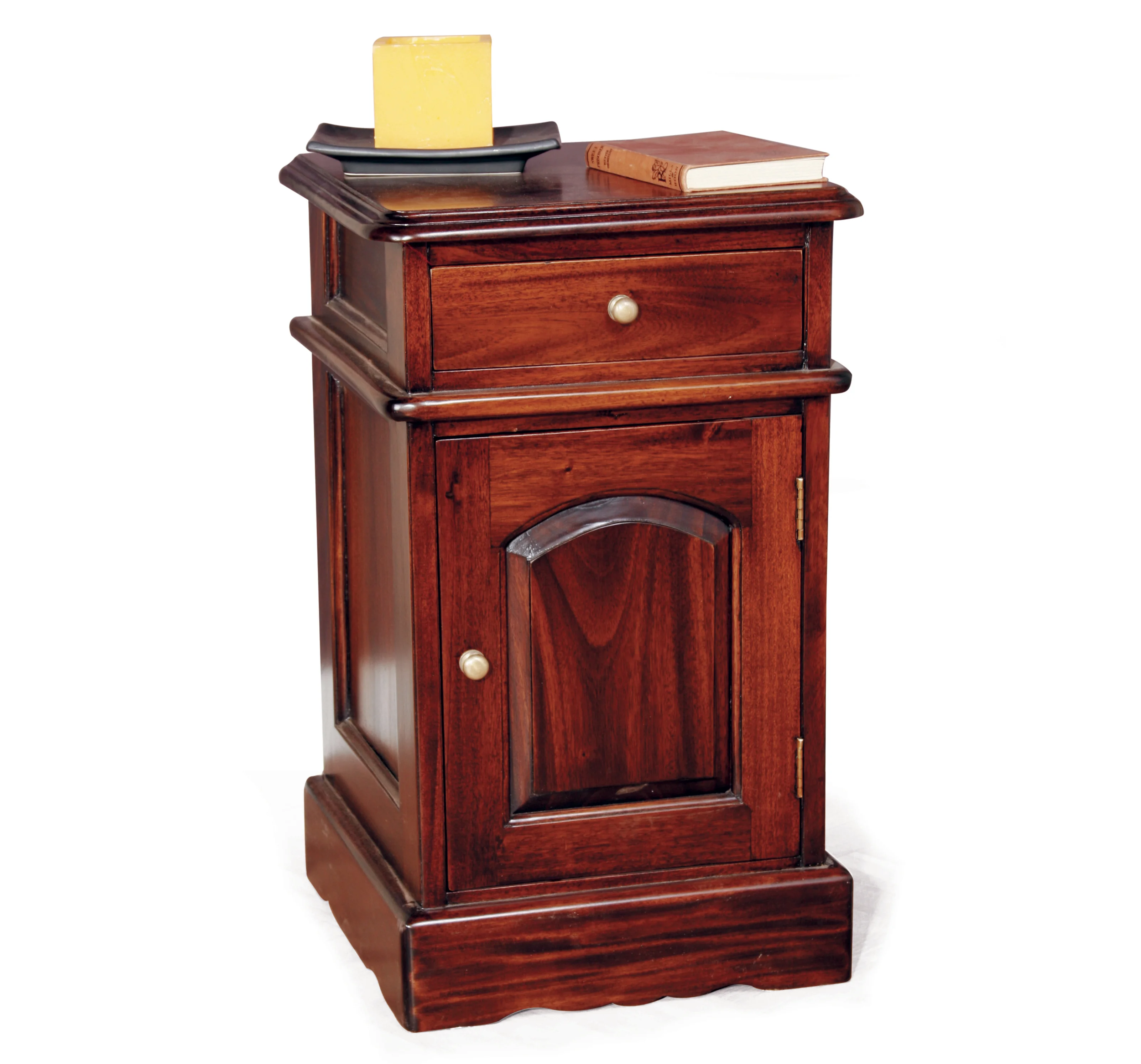 Mesa de Noche 2 puertas Clásica Victoriana